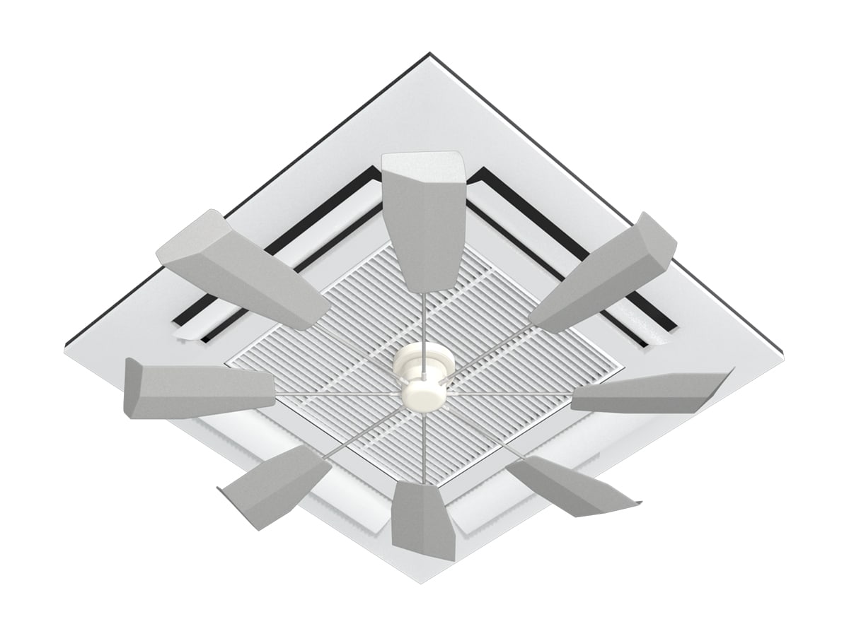 ハイブリッドファンFA1(シルバー)